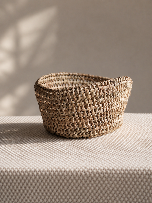 Panier artisanal en Raphia