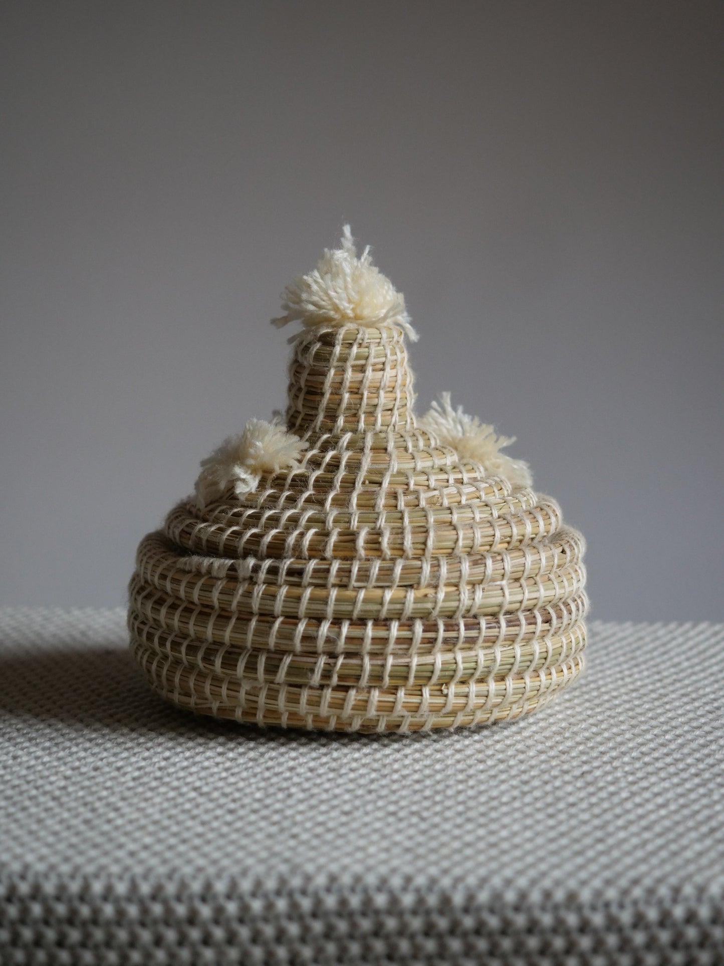 Panier artisanal en Raphia