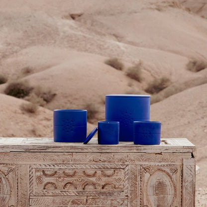 Bougie IZZA BLEU  - Senteur Mandarine Majorelle