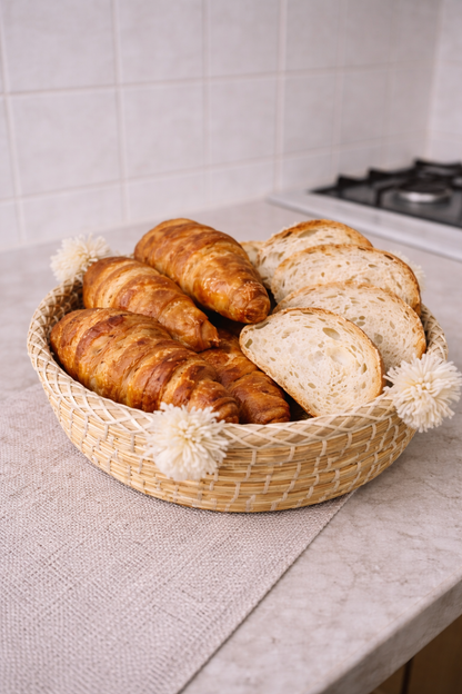 Panier artisanal en Raphia
